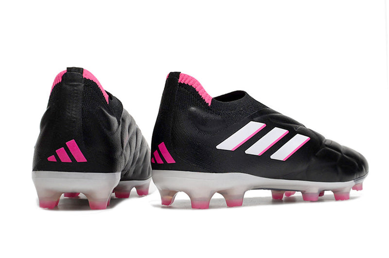 BOTA DE FUTBOL COPA PUREFIRM GROUND BOOTS BLACK AND WHITE ELITE FG