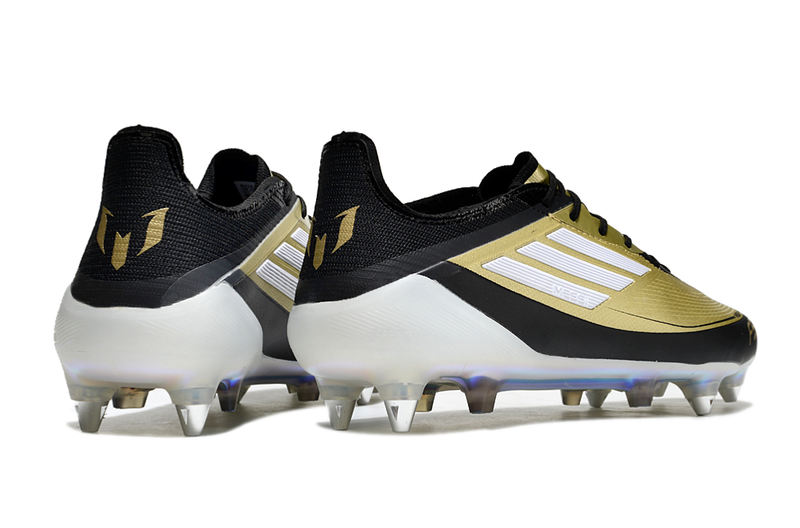 BOTA DE FUTBOL ADIDAS F50 SG ELITE - DORADA - ED. MESSI