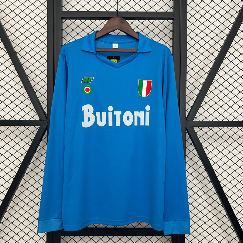 NAPOLI I 87/88 HOMBRE (RETRO) MANGA LARGA